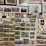 Tutto il resto dell�esposizione � per� dedicato ai colori biancorossi. Si parte dai gloriosi anni dello Stadio della Vittoria, ritratto attraverso le foto in bianco e nero derivanti dall�archivio fotografico di Michele Ficarelli
